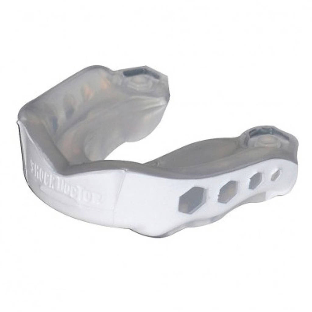 Shock Doctor Gel Max gebitsbeschermer senior wit, Wit