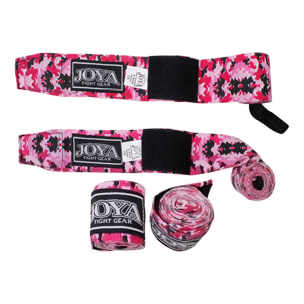 Joya hand wraps bandage roze - 3,5 meter, Roze