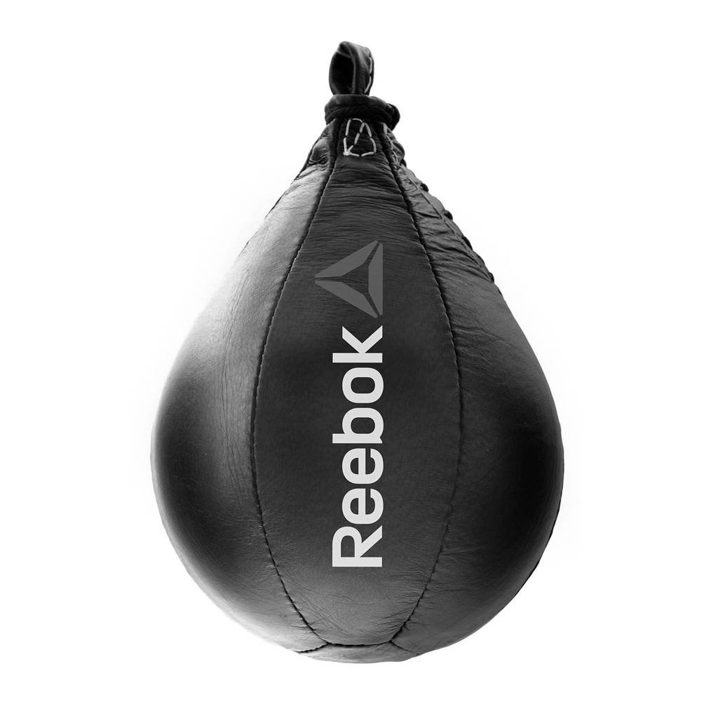 Reebok leren boksbal Combat zwart, Zwart