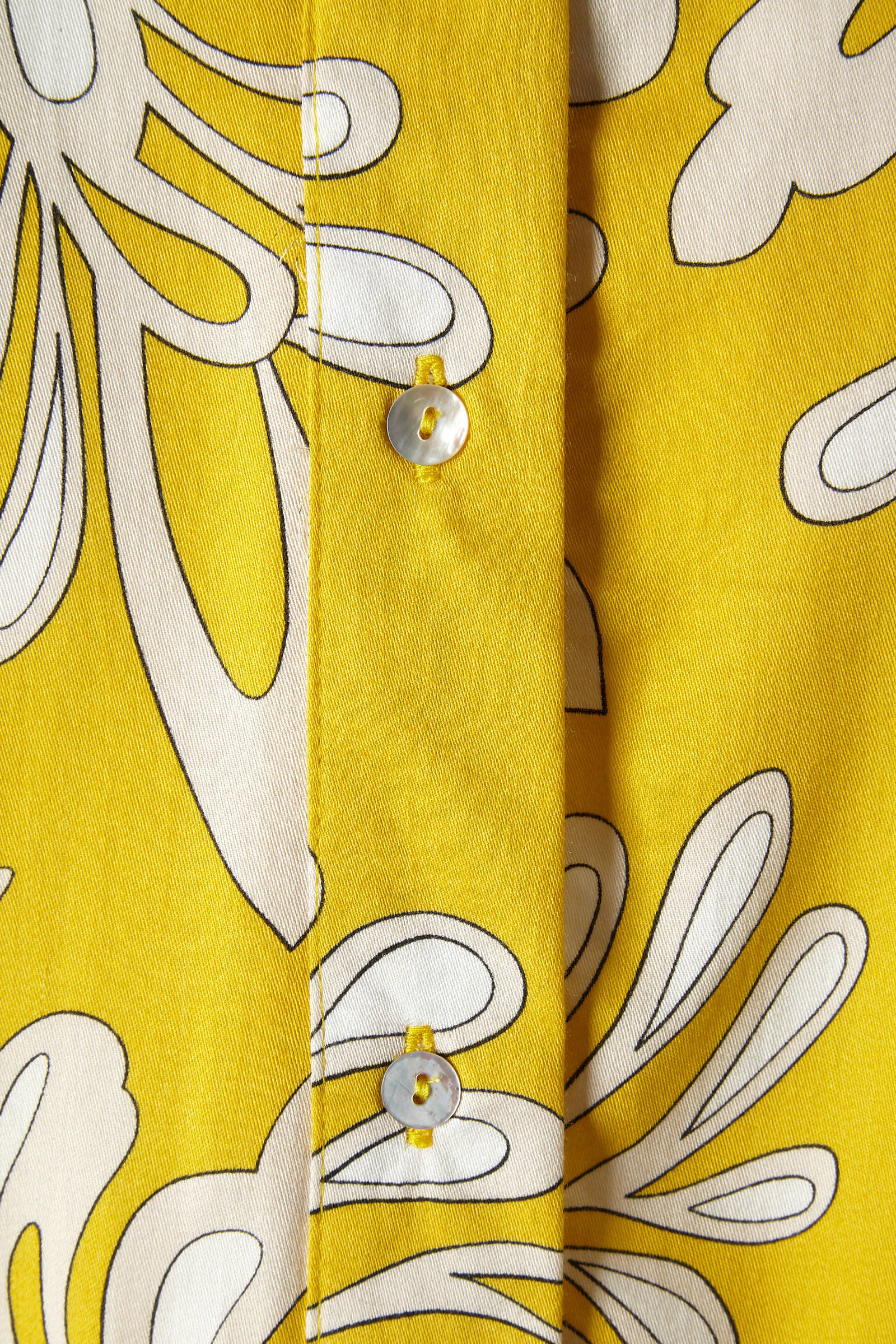 all geel print over alchemist met blouse FPqwUngH