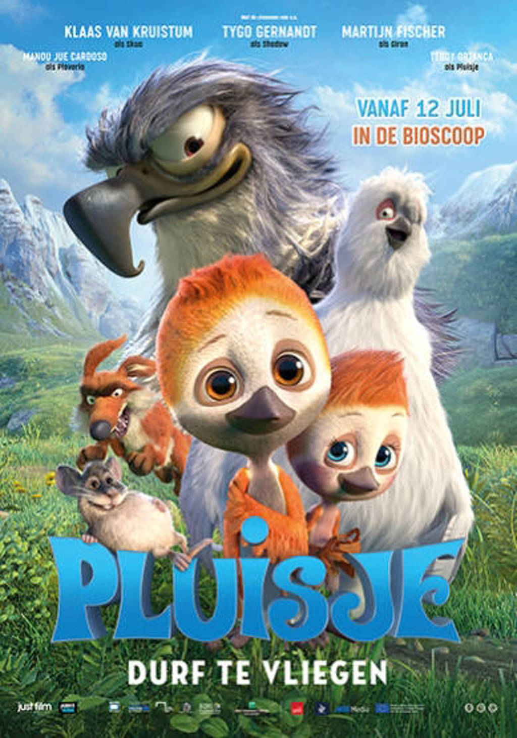 Pluisje durf te vliegen (DVD)