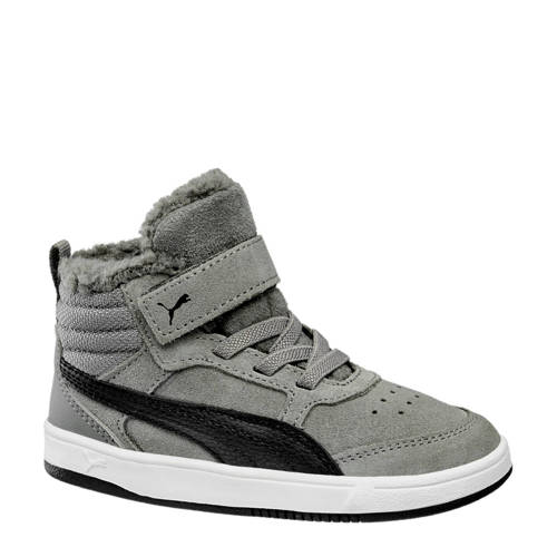 Puma Rebound Street V2 Suede Sneakers Grijs puma kopen in de aanbieding