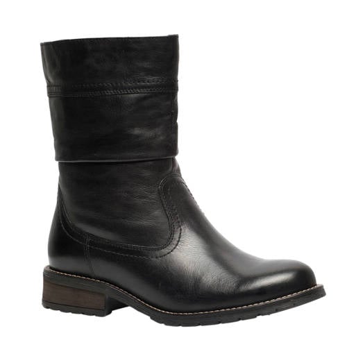 Scapino Hush Puppies Leren Laarzen Cognac scapino kopen in de aanbieding