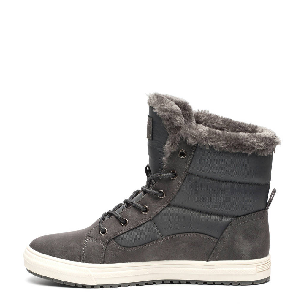 Scapino Blue Veterboots Box Gevoerde Grijs 8TqZwUx