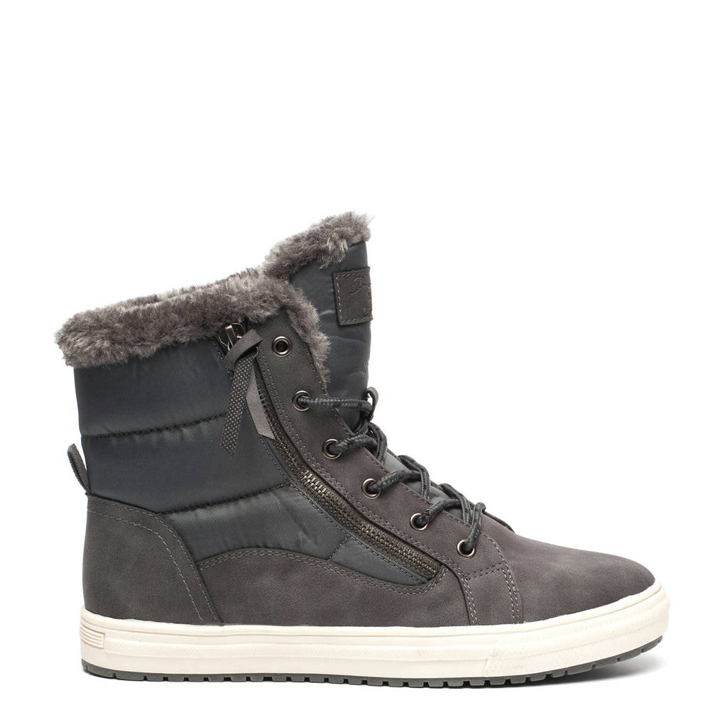 Scapino Blue Veterboots Box Gevoerde Grijs 8TqZwUx
