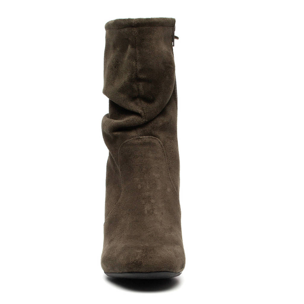 Box Scapino Blue Blue Kaki Scapino Enkellaarzen FOz1fx