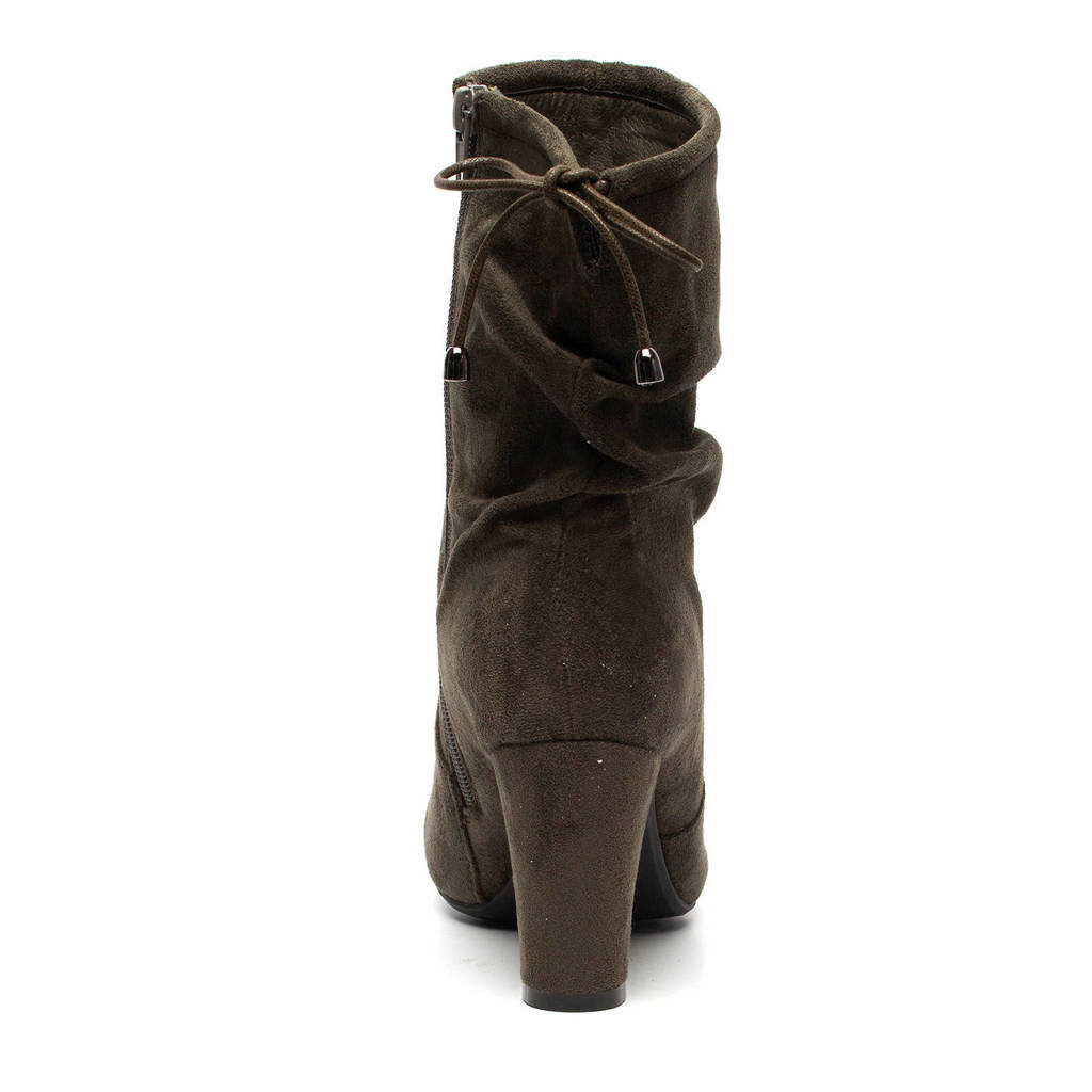 Box Scapino Blue Blue Kaki Scapino Enkellaarzen FOz1fx