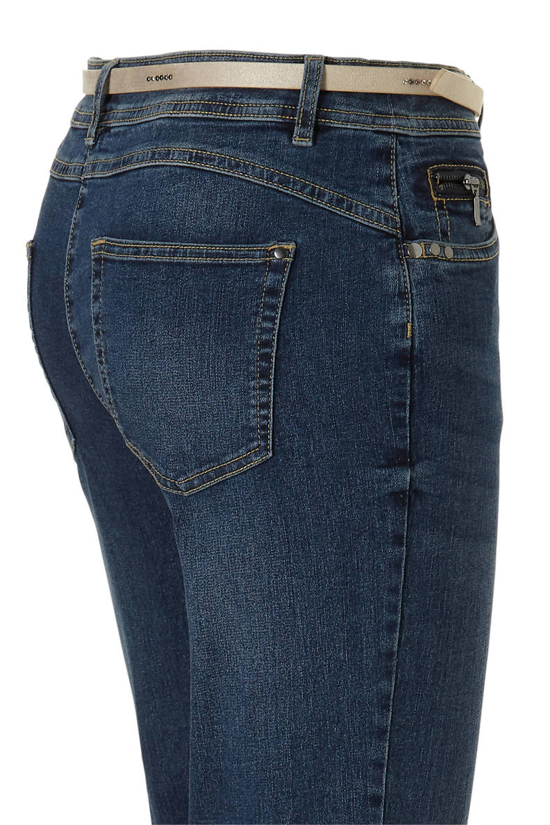 C&A Canda slim fit jeans dark denim wehkamp