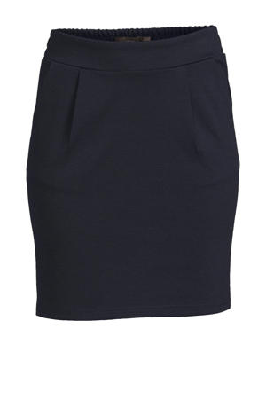gemêleerde rok KATE donkerblauw