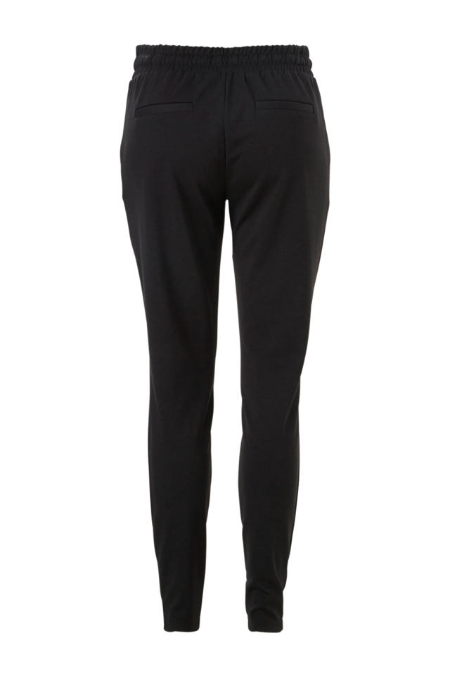 ICHI Wide leg stoffen broek met verkort model, model 'KATE' in oranje