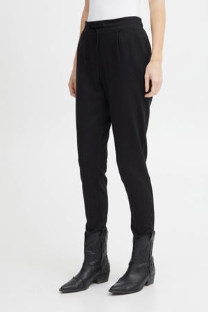 slim fit broek IHKATE PA2 zwart