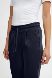 thumbnail: ICHI slim fit pantalon KATE donkerblauw