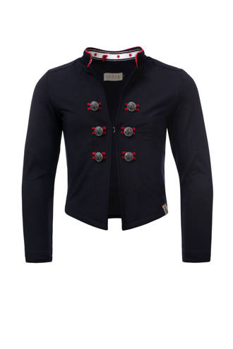 militaire blazer donkerblauw