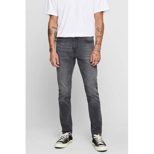 ONLY & SONS skinny jeans ONSWARP grey denim 2051 afbeelding