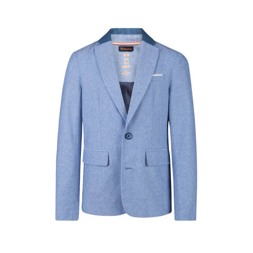 We Fashion Slim Fit Colbert Blauw we fashion kopen in de aanbieding