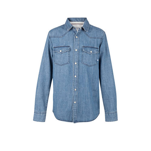 We Fashion Blue Ridge Spijkeroverhemd we fashion kopen in de aanbieding