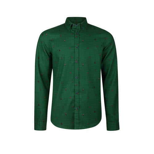 We Fashion Slim Fit Overhemd Donkergroen we fashion kopen in de aanbieding We Fashion Slim Fit Overhemd Donkergroen we fashion kopen in de aanbieding
