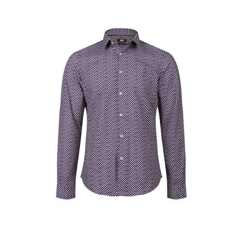 We Fashion Slim Fit Overhemd Met Print Paars we fashion kopen in de aanbieding We Fashion Slim Fit Overhemd Met Print Paars we fashion kopen in de aanbieding