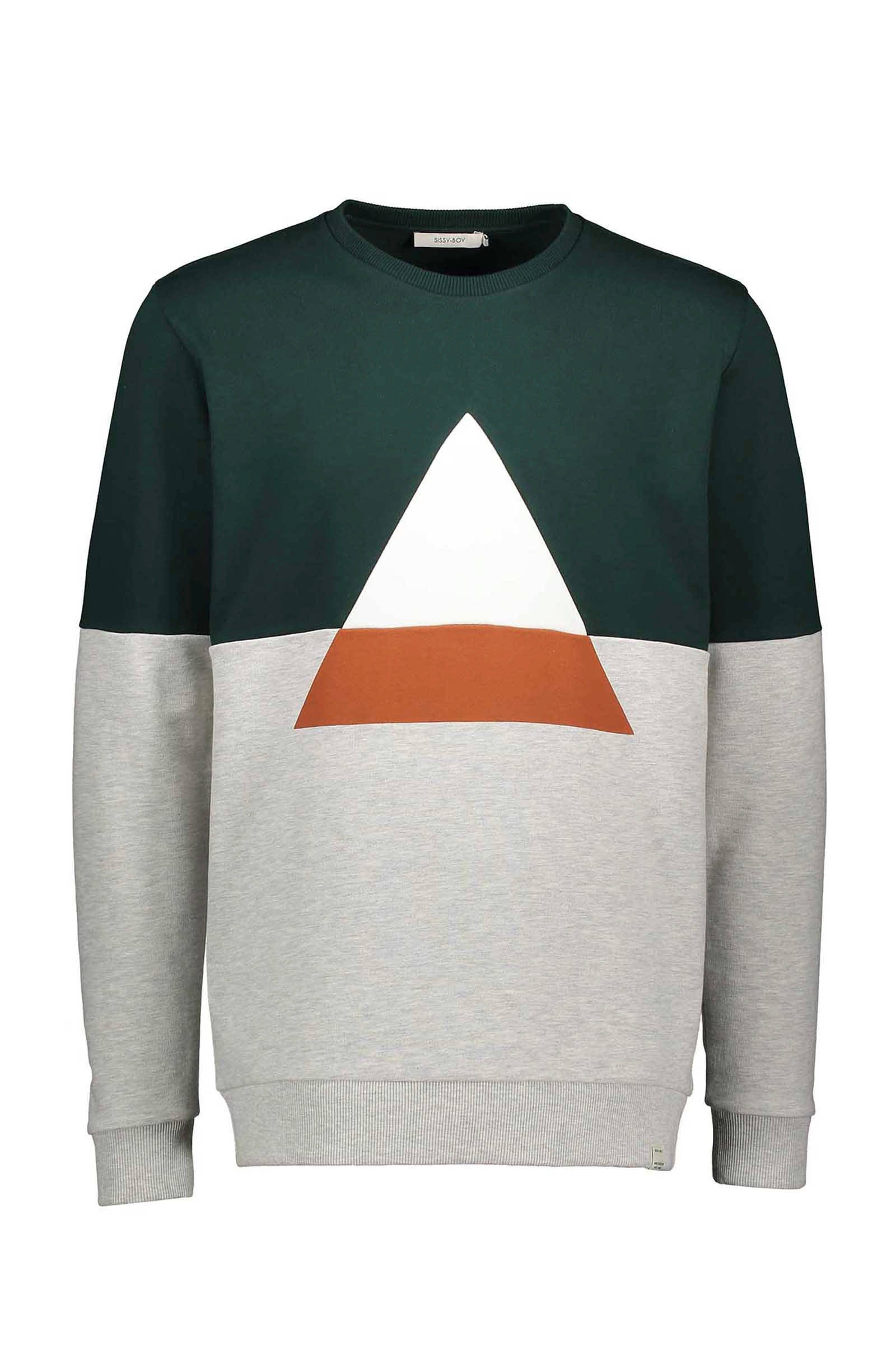Sissy Boy sweater met kleurvlakken grijs | wehkamp Trui met kleurvlakken in zwart wit | Yours Clothing