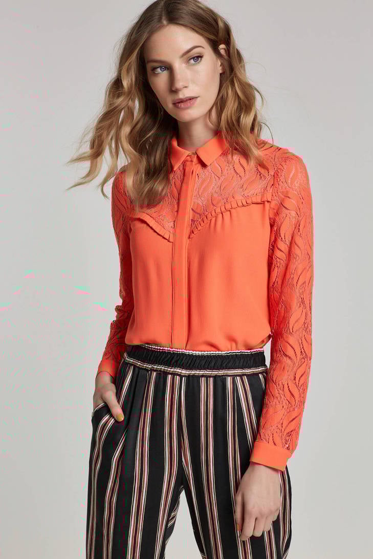 met met details blouse met mesh Aaiko details blouse Aaiko Aaiko mesh blouse details mesh PdqdpA