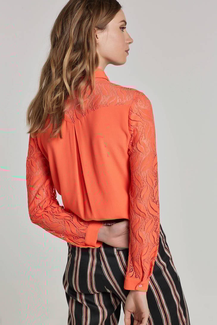 met met details blouse met mesh Aaiko details blouse Aaiko Aaiko mesh blouse details mesh PdqdpA