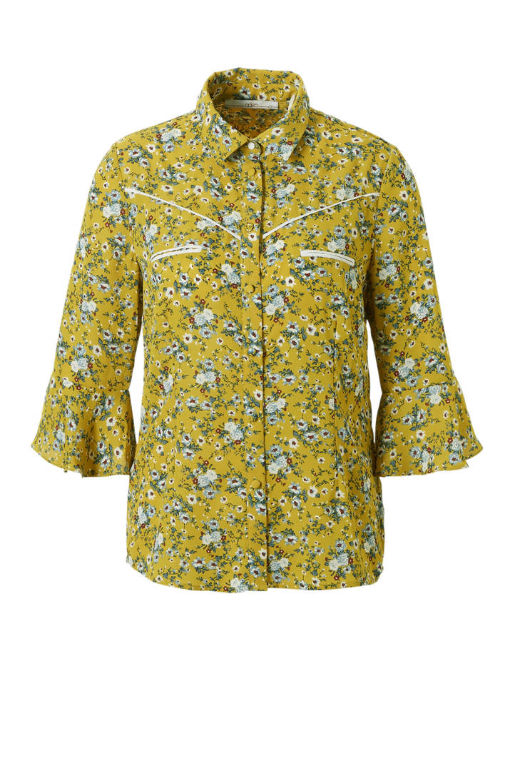 geel Aaiko bloemenprint Silie met blouse qxwz0Pg