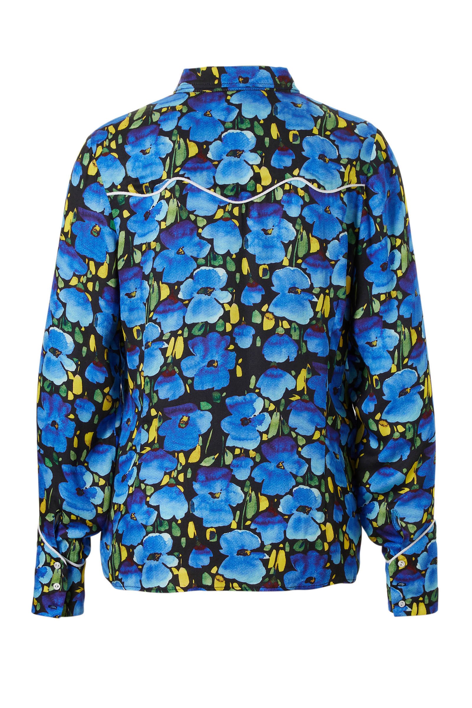 met Blaxi Aaiko blauw blouse bloemenprint ngAxSv