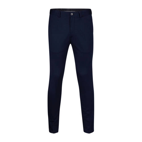We Fashion Slim Fit Pantalon Marine we fashion kopen in de aanbieding