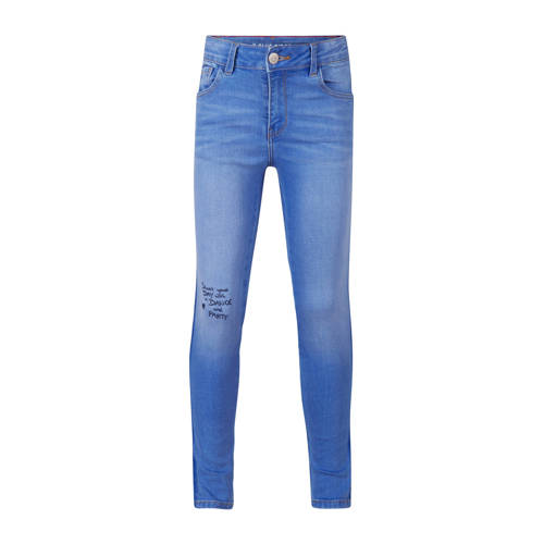 We Fashion Blue Ridge Skinny Jeans Nora Met Tekst we fashion kopen in de aanbieding We Fashion Blue Ridge Skinny Jeans Nora Met Tekst we fashion kopen in de aanbieding