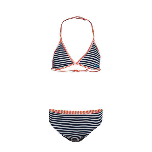 We Fashion Gestreepte Reversible Bikini Blauw we fashion kopen in de aanbieding