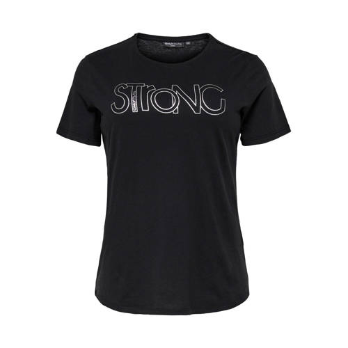 Only Play Curvy Sport T Shirt Zwart only play kopen in de aanbieding Only Play Curvy Sport T Shirt Zwart only play kopen in de aanbieding