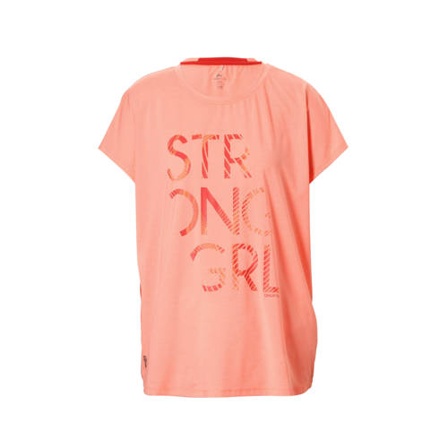 Only Play Curvy Sport T Shirt Oranje only play kopen in de aanbieding Only Play Curvy Sport T Shirt Oranje only play kopen in de aanbieding