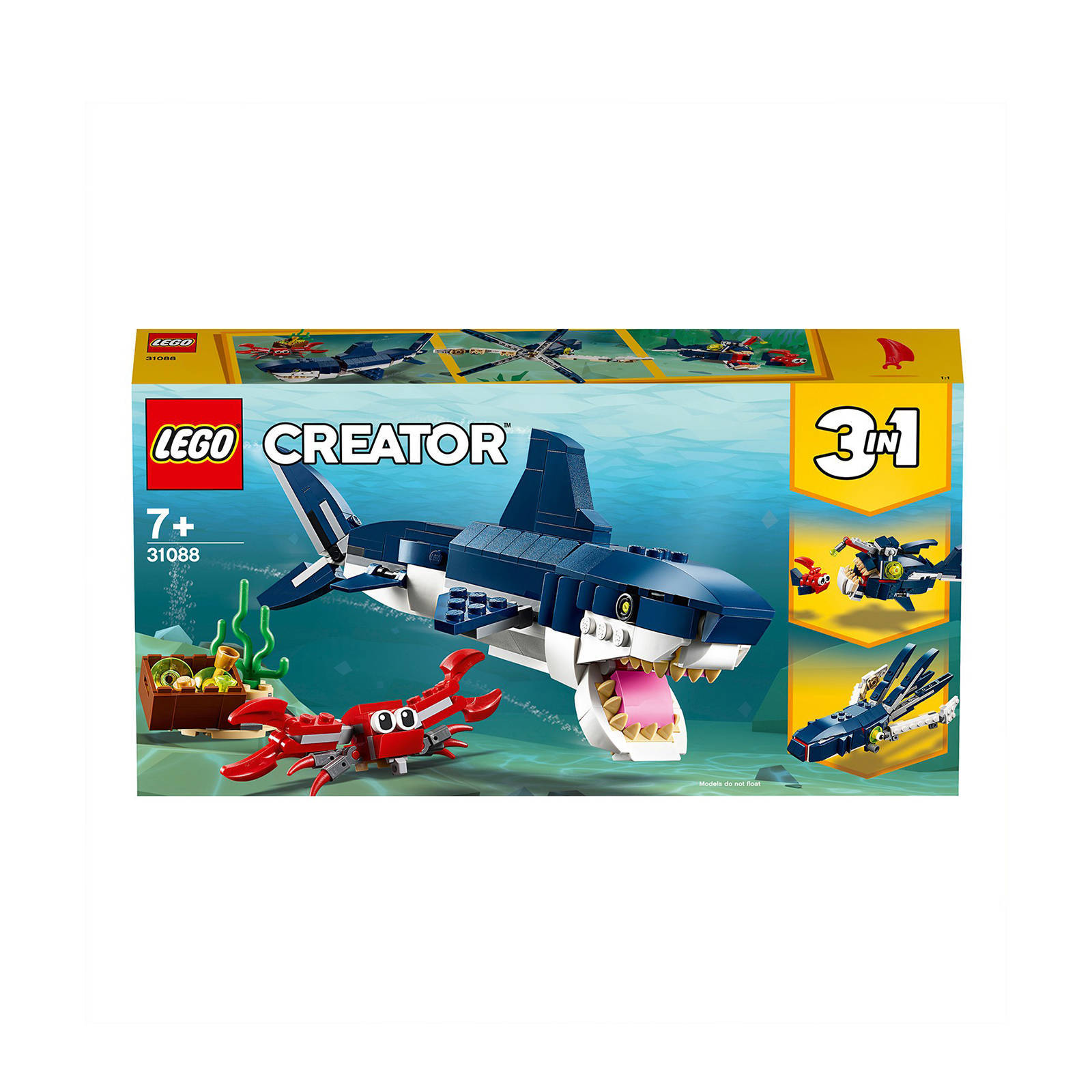 LEGO Creator Diepzeewezens 31088 | wehkamp