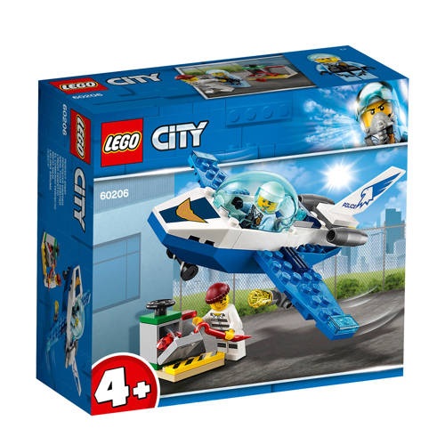 Lego 4 Luchtpolitie Vliegtuigpatrouille 60206 lego kopen in de aanbieding