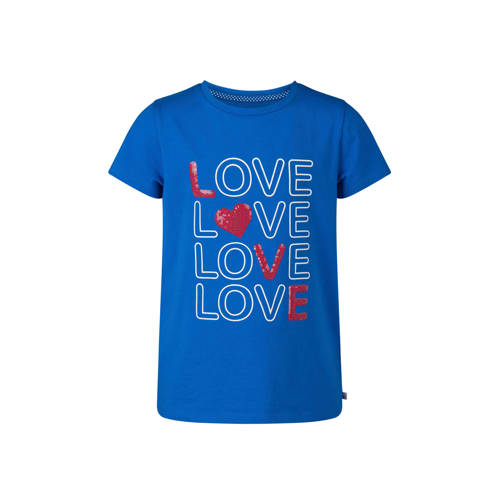 We Fashion T Shirt Met Tekst En Pailletten Blauw we fashion kopen in de aanbieding We Fashion T Shirt Met Tekst En Pailletten Blauw we fashion kopen in de aanbieding
