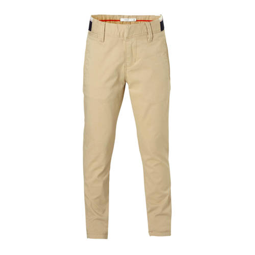 Name It Slim Fit Broek Beige name it kopen in de aanbieding