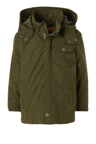 MINI parka jas donkergroen