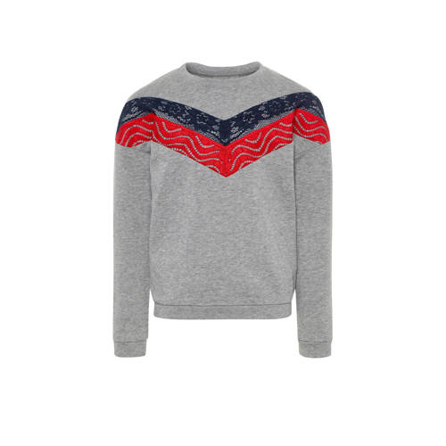 Name It Sweater Bia Met Kant Grijs name it kopen in de aanbieding Name It Sweater Bia Met Kant Grijs name it kopen in de aanbieding