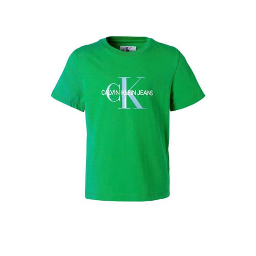 Calvin Klein Jeans T Shirt Met Logo Groen calvin klein jeans kopen in de aanbieding Calvin Klein Jeans T Shirt Met Logo Groen calvin klein jeans kopen in de aanbieding
