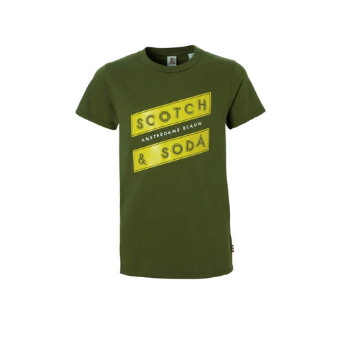 Scotch Soda T Shirt Groen scotch soda kopen in de aanbieding Scotch Soda T Shirt Groen scotch soda kopen in de aanbieding