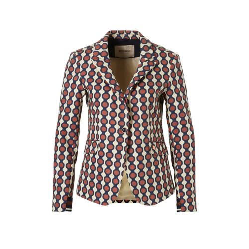 Mos Mosh Blake Mekko Blazer Met All Over Dessin mos mosh kopen in de aanbieding Mos Mosh Blake Mekko Blazer Met All Over Dessin mos mosh kopen in de aanbieding