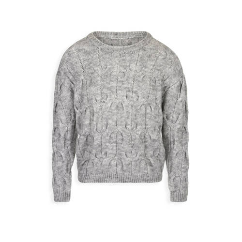 Morgan Georgia May Jagger Trui Grijs morgan kopen in de aanbieding