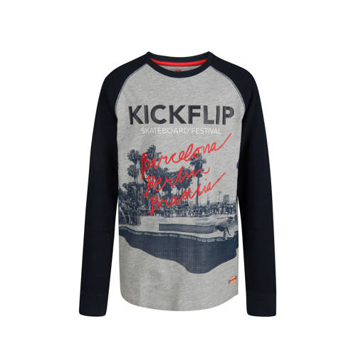 We Fashion Longsleeve Met Printopdruk Grijsblauw we fashion kopen in de aanbieding We Fashion Longsleeve Met Printopdruk Grijsblauw we fashion kopen in de aanbieding