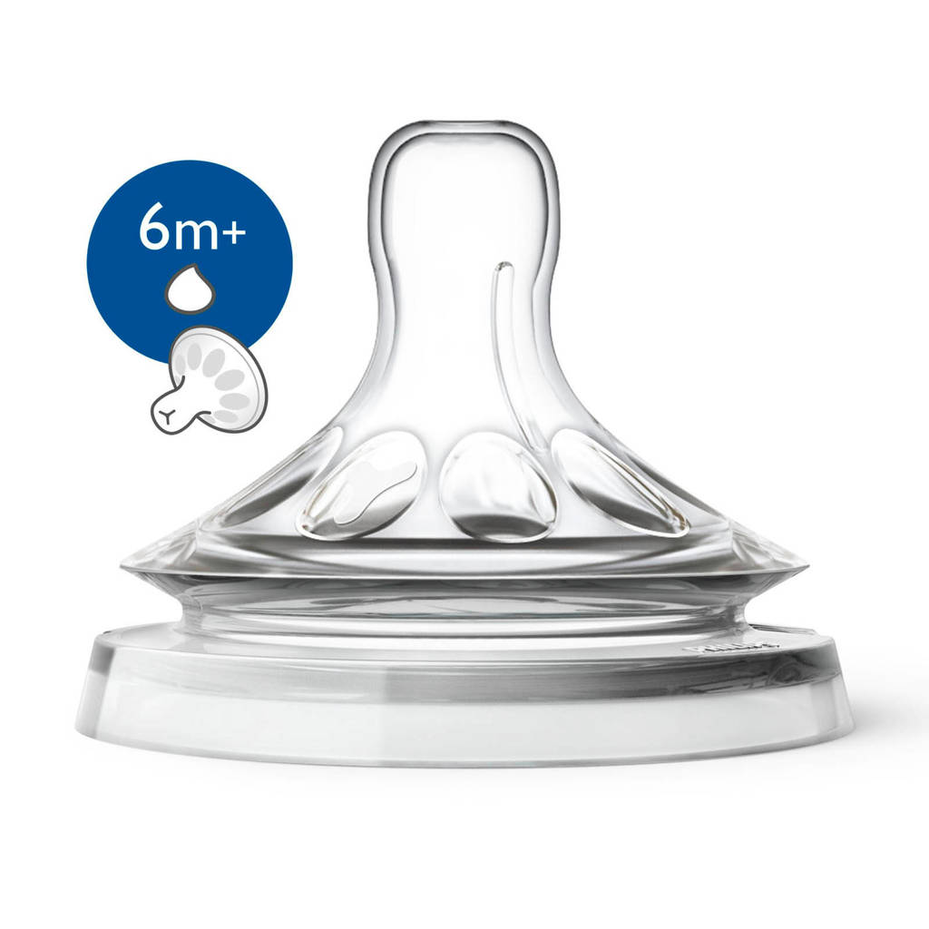 Philips AVENT SCF046/27 Natural 2.0 speen dikke voeding