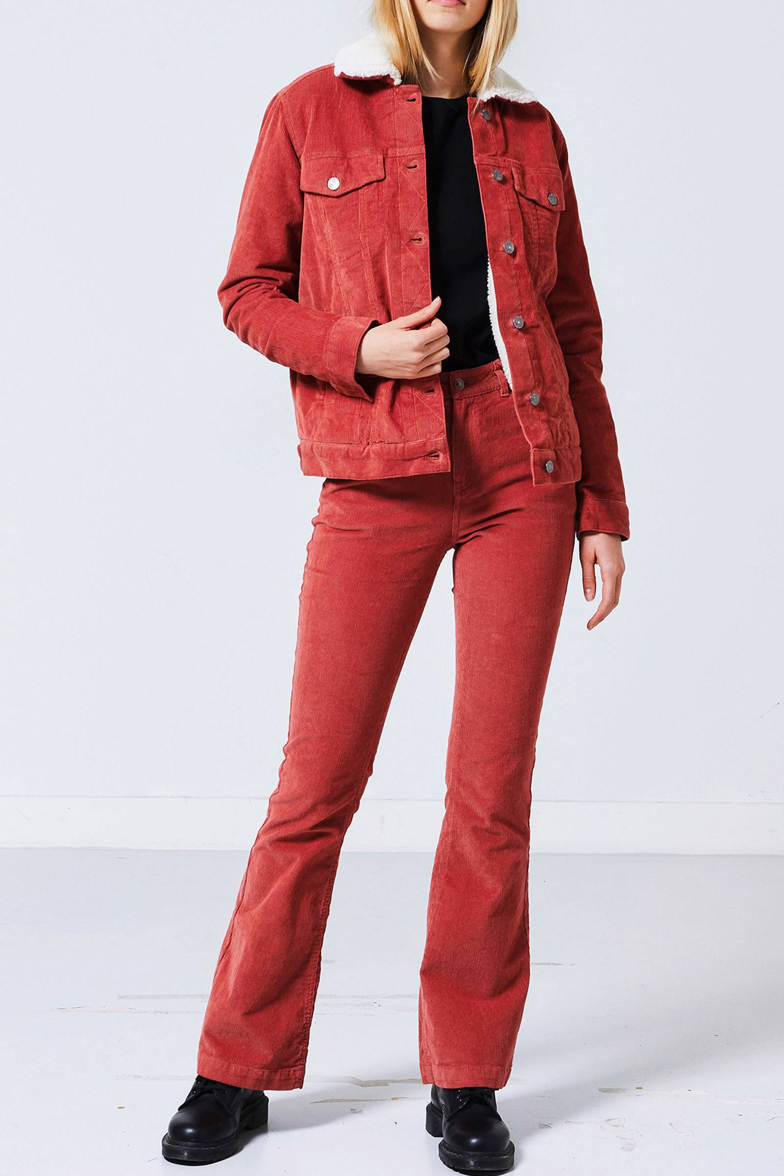 America Today corduroy high waist 