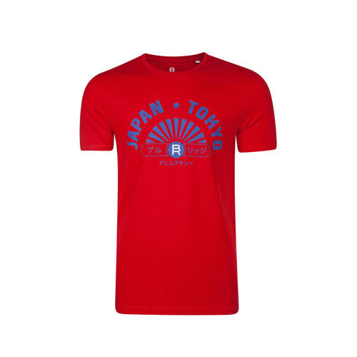 We Fashion T Shirt Met Print Rood we fashion kopen in de aanbieding