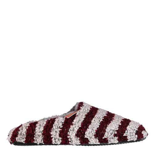 Apollo Pantoffels Donkerrood apollo kopen in de aanbieding