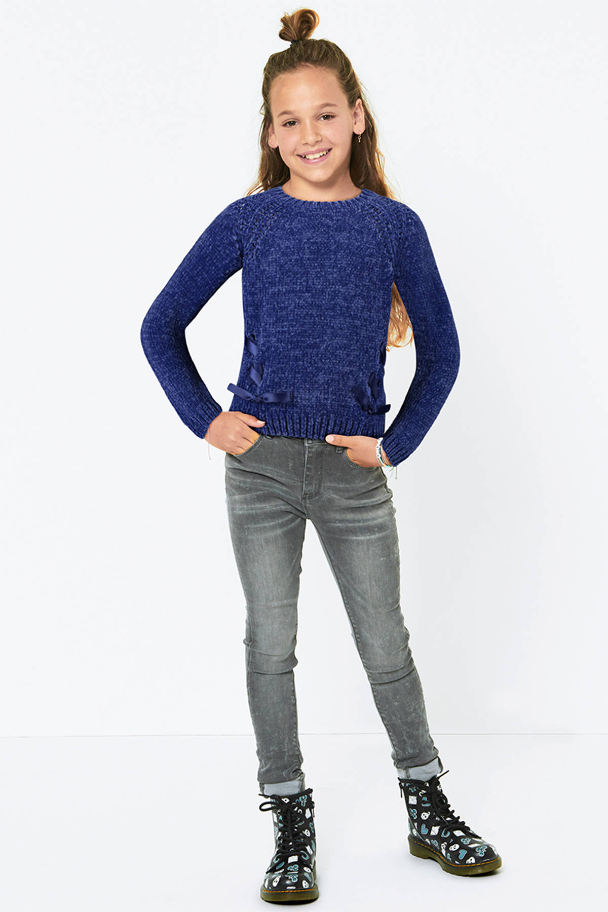CoolCat chenille trui donkerblauw | wehkamp CoolCat chenille trui donkerblauw | wehkamp