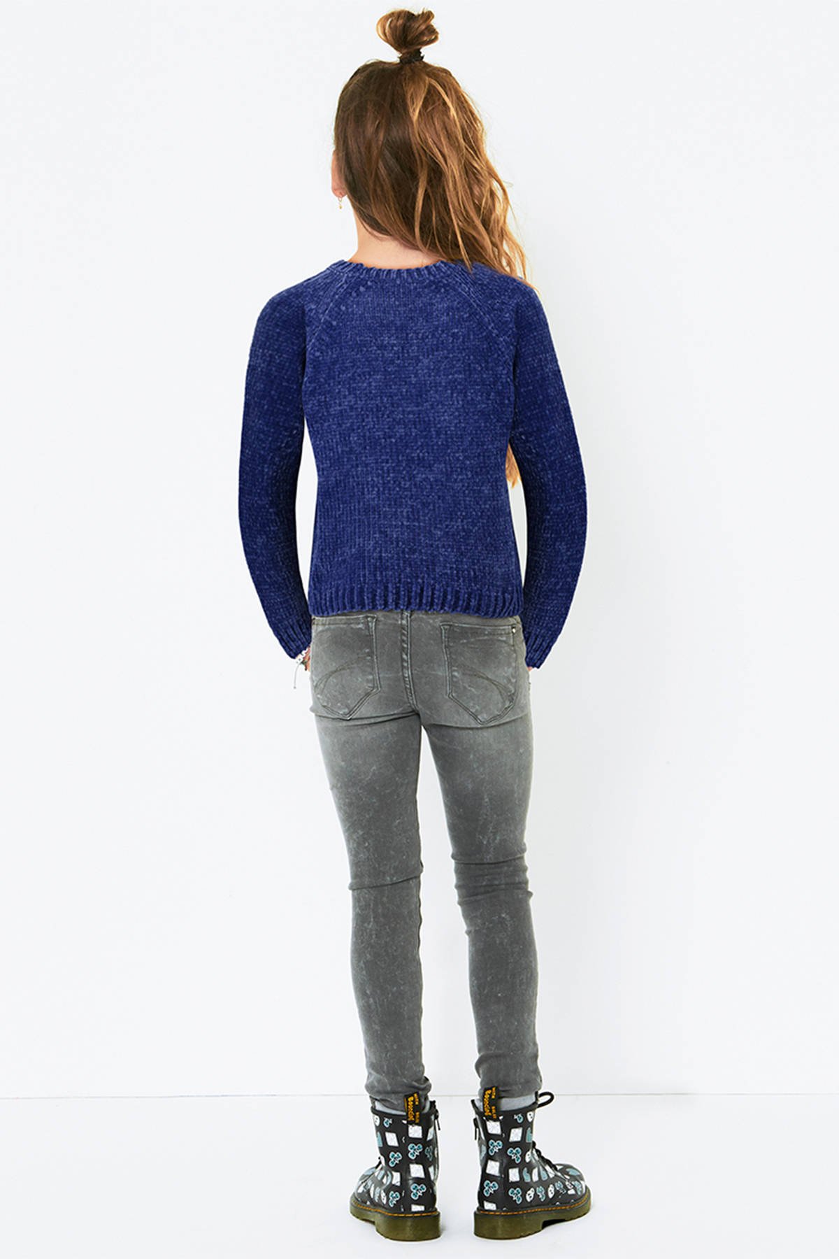 CoolCat chenille trui donkerblauw | wehkamp CoolCat chenille trui donkerblauw | wehkamp