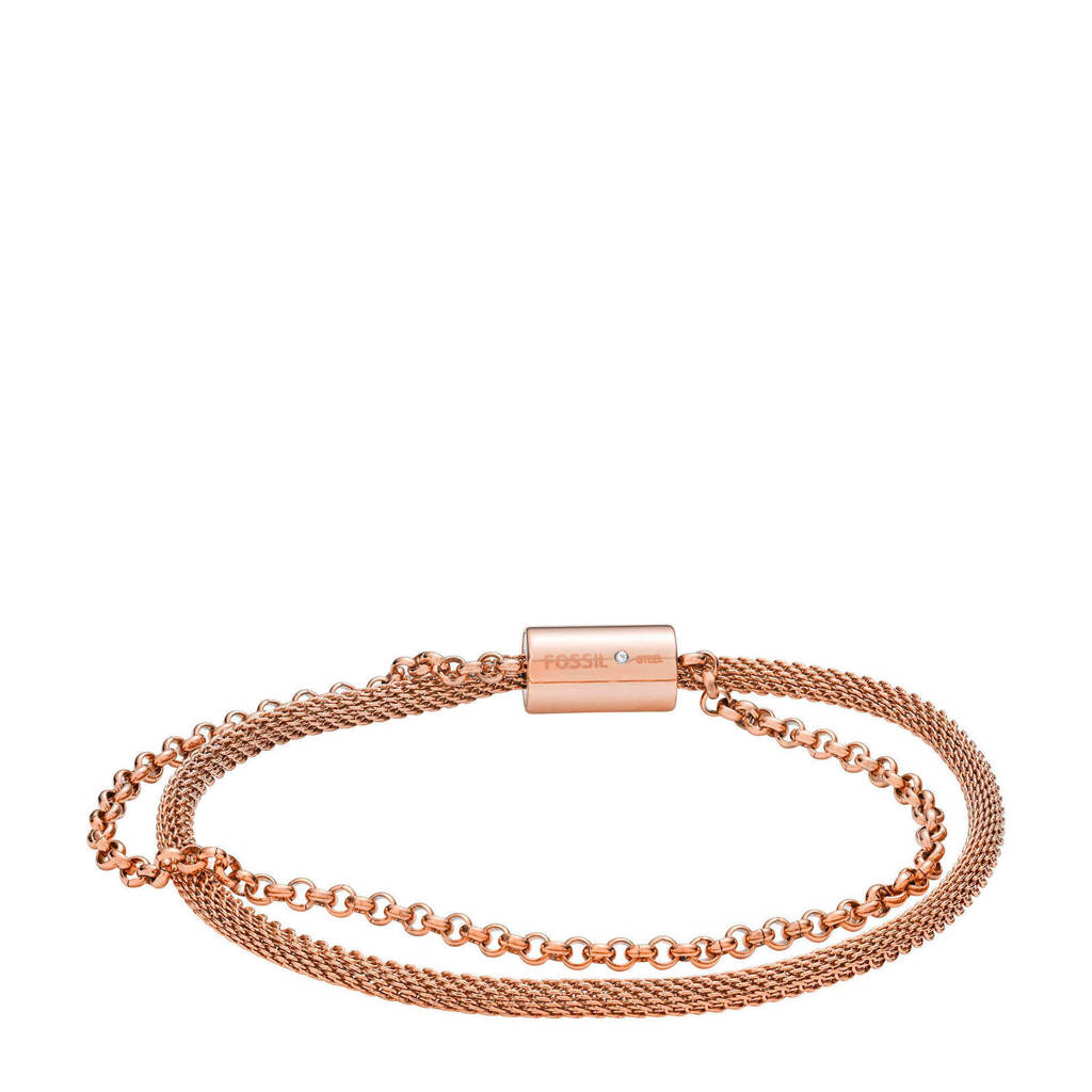 Fossil armband JF02983791, Rosé